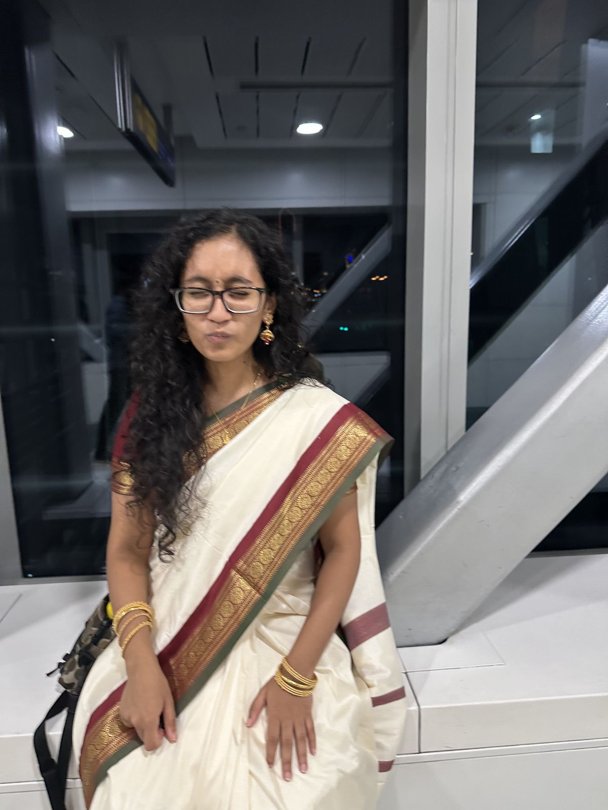 You, in your saree